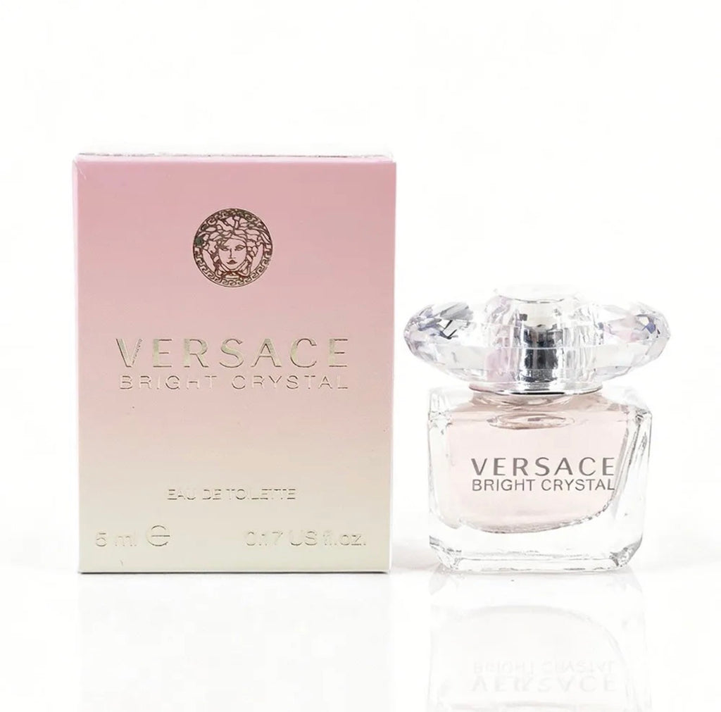 Versace Bright Crystal Eau de Toilette Spray Travel Size 5 ml 0.17 fl oz