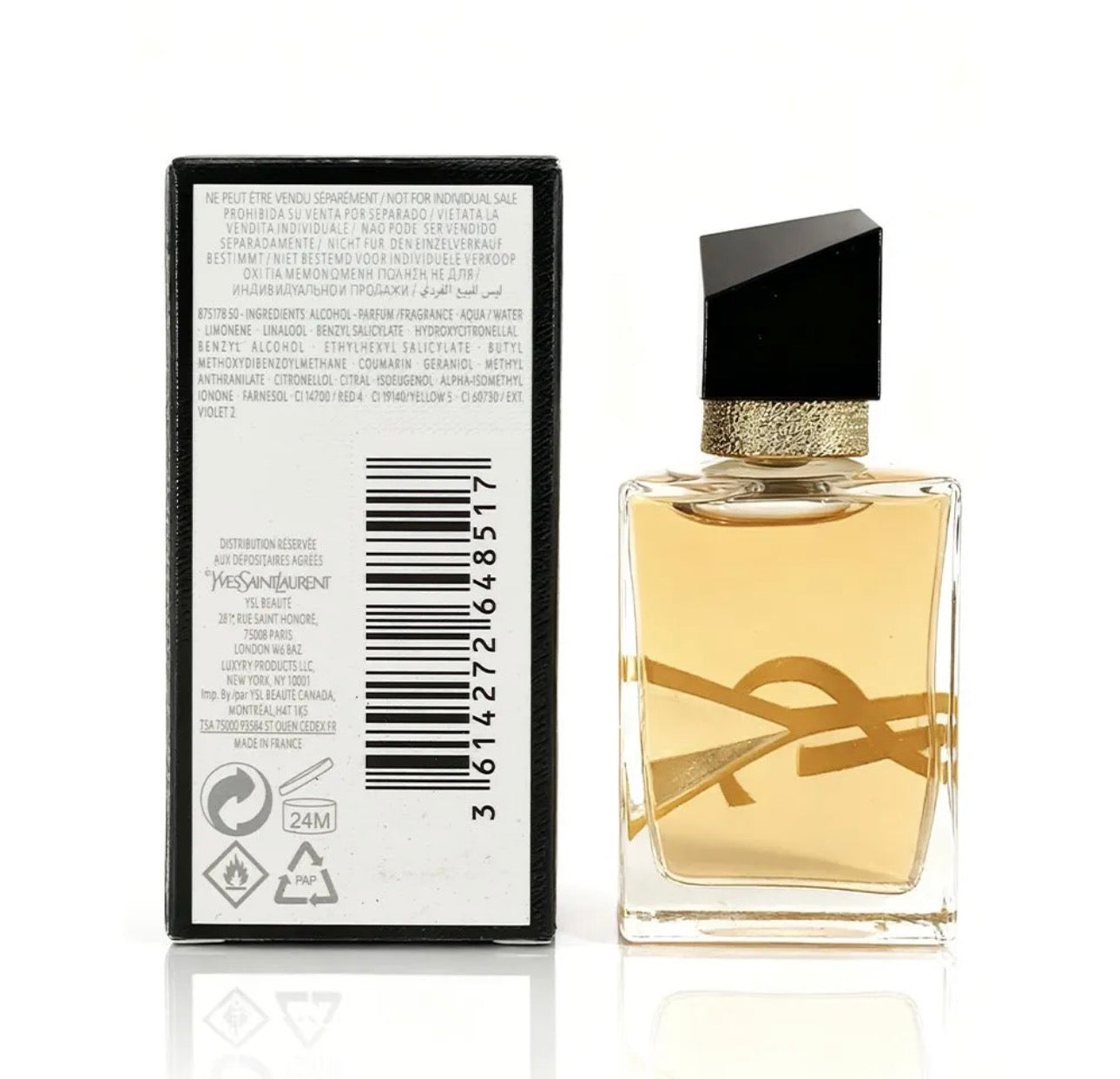 Yves Saint Laurent Libre Eau de Parfum Spray Travel Size 0.25 oz