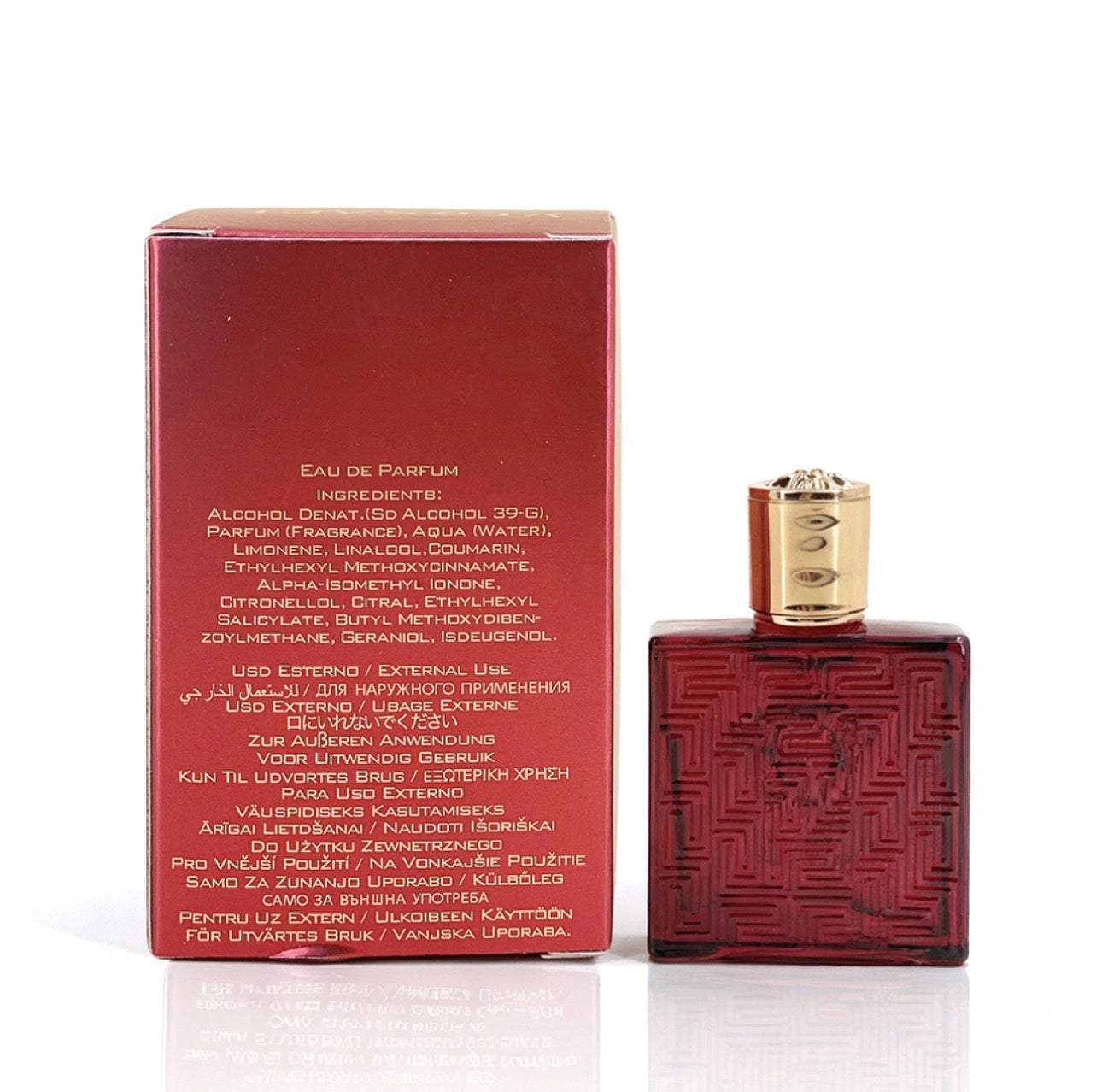 Versace Eros Flame Eau de Parfum Spray Sample Size 5 mL 0.17 fl oz